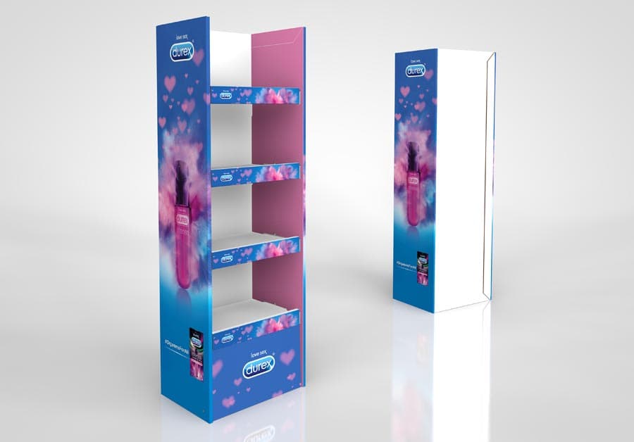 Durex — POS Display — Brendirani stalak