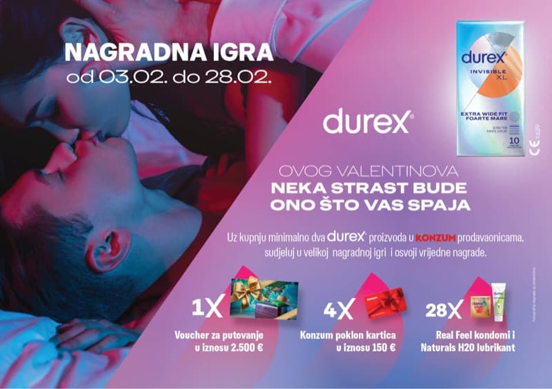 Durex — Valentinovo — Konzum